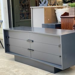 Original Mid-Century Modern Dresser Solid Wood