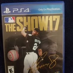 PS4 THE SHOW 17 MLB
