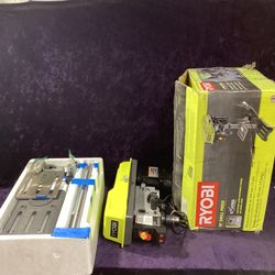 🧰🛠RYOBI 10” 5 Speed Drill Press w/EXACTLINE Laser Alignment System-LIGHTLY USED!-$150!🧰🛠