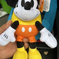 Mickey Mouse In Candy Corn Costume