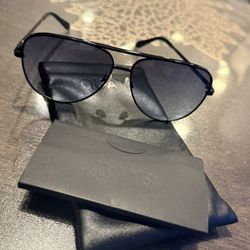 Quay High Key Aviator Sunglasses
