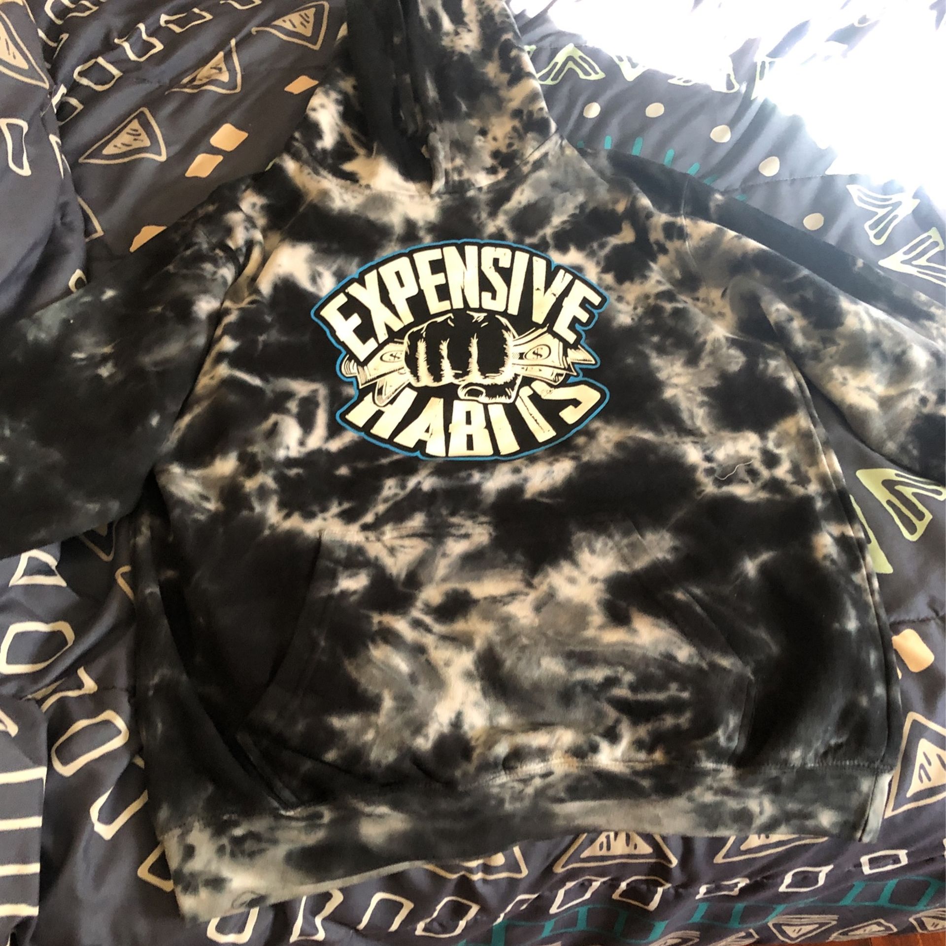 The sweaters and joggers are 100% cotton