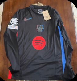FC Barcelona Nike Long Sleeve Soccer Jersey