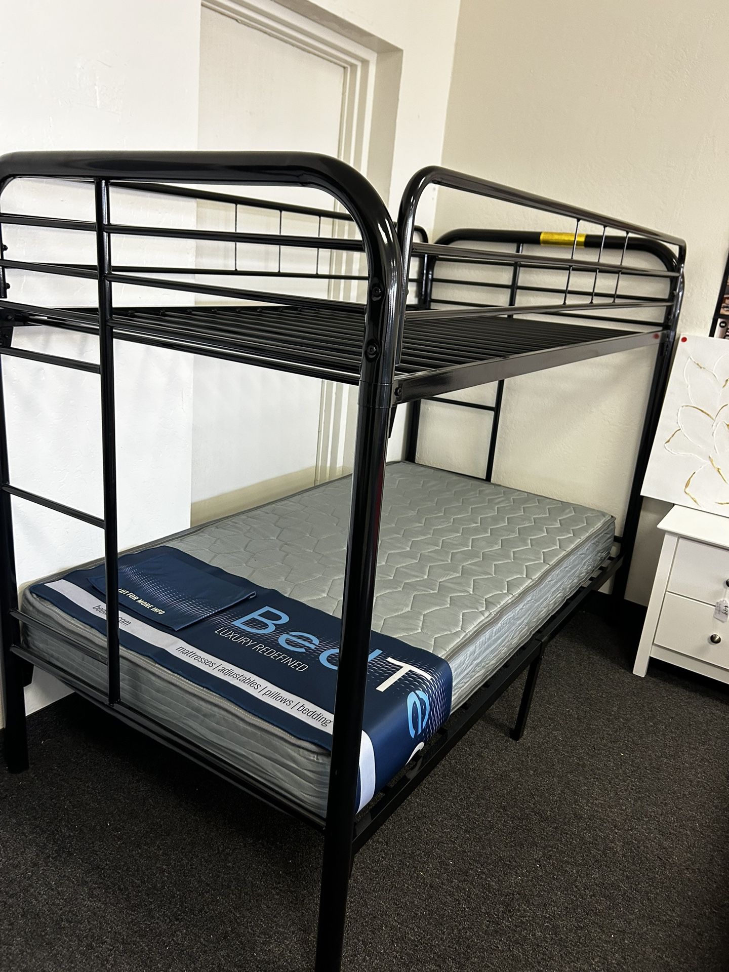 Metal Twin Bunk Bed Frame