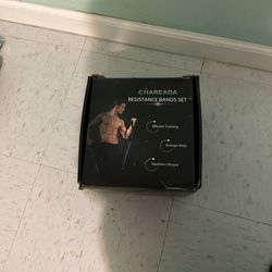 CHAREADA Resistance Bands Set – Home Gym Workout – New Open Box