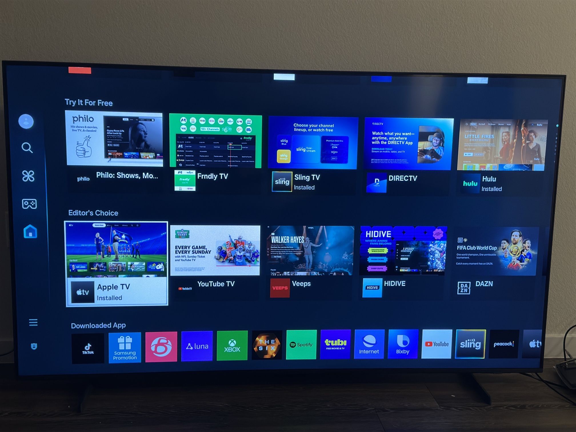 75 INCH SAMSUNG TV