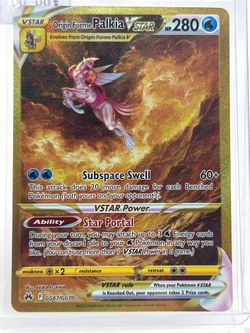 Pokémon TCG Crown Zenith Origin Forme Palkia Vstar GG67/GG70 Holo English