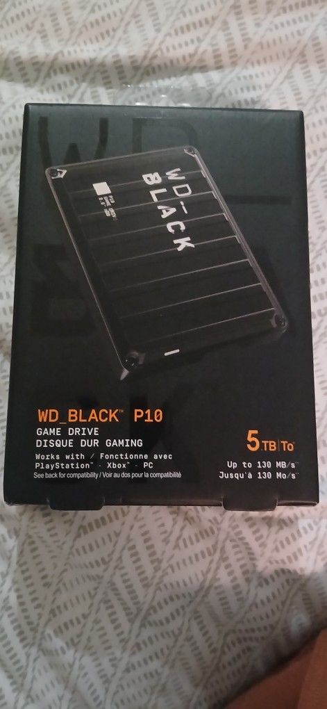 Wd_black Game Drive 5tb Ps, Xbox, Pc..