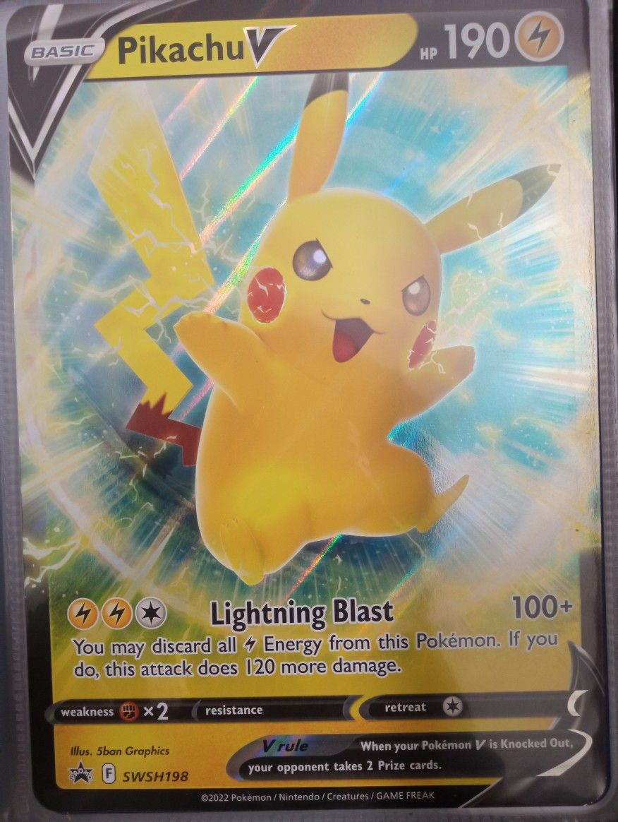 Pikachu V Promo Jumbo Card