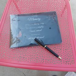 Funeral Guest Book