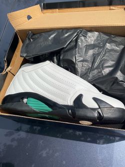 Jordan Air Jordan 14 Retro Oxidized Green Mid Top Sneakers New w/ Box