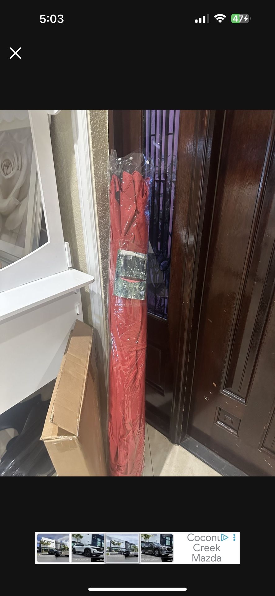 Umbrella And Stand Metal