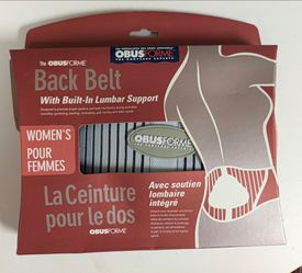 New ObusForme Women's Back Belt - Size M/L