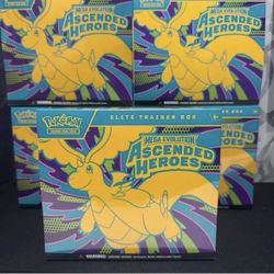 Pokémon Mega Evolution S2.5 Ascended Heroes Elite Trainer Box