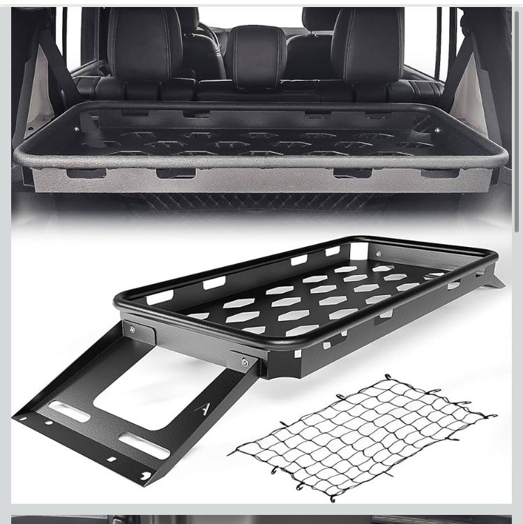 Rear Trunk Cargo Rack Basket