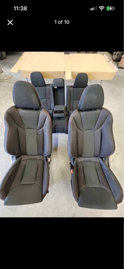 2022 Subaru wrx interior seats