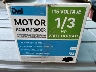 Swamp Cooler 1/3 Hp. Two Speed