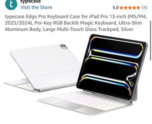 Typecase Edge Pro Keyboard Case for iPad Pro 13-inch