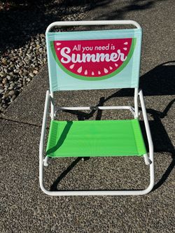 6 Beach chairs