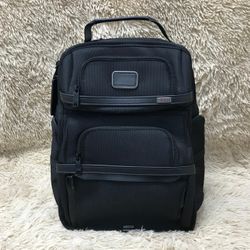 TUMI Alpha Brief Backpack in Black