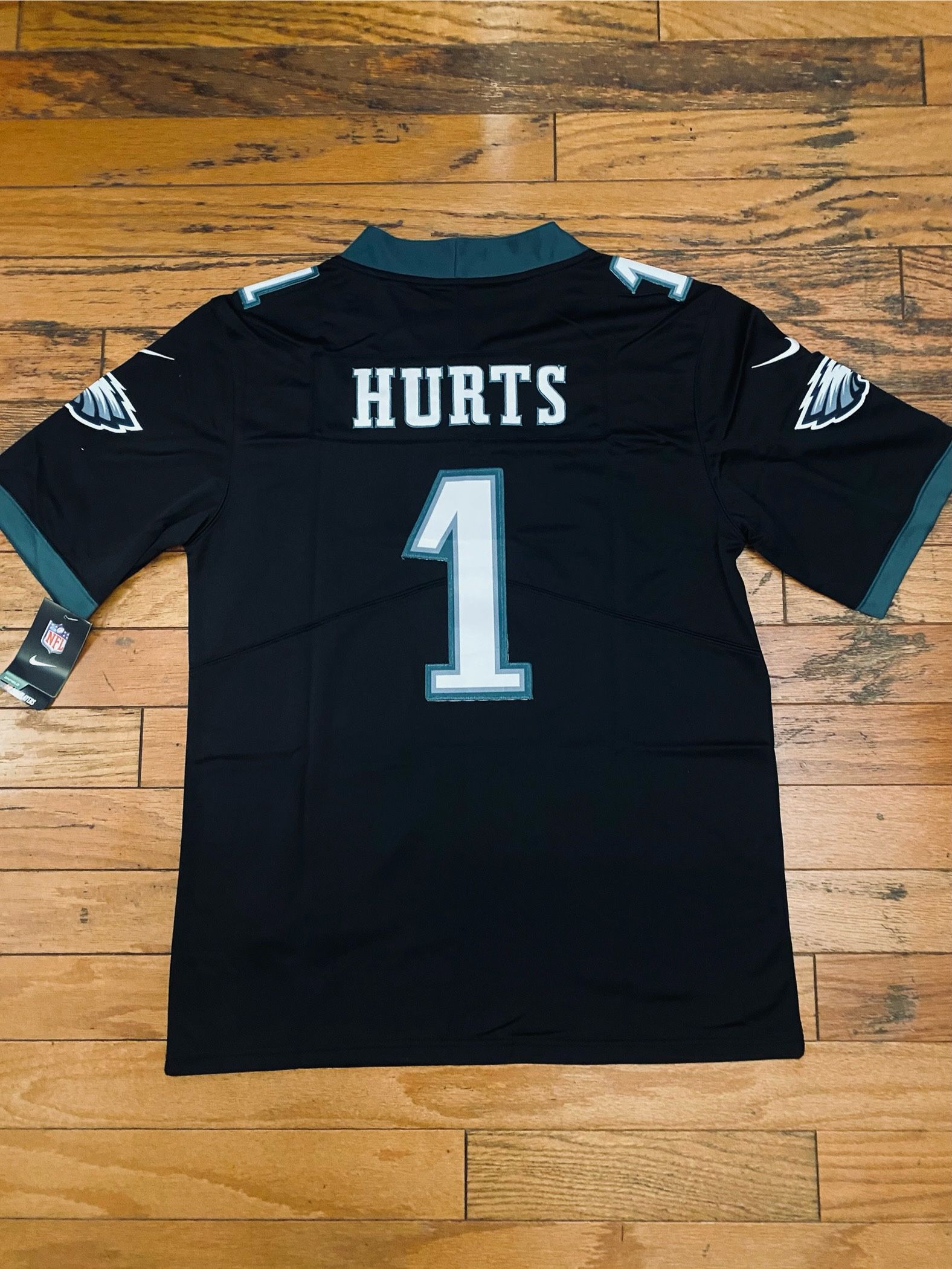 Black Jalen hurts Philadelphia Eagles jersey