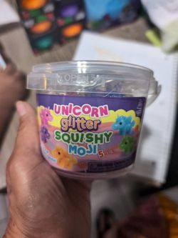 Unicorn glitter squishy