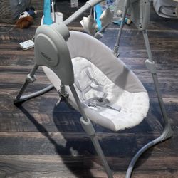 Baby Swing And Crib 