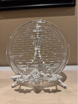 Paden City glass divided plates