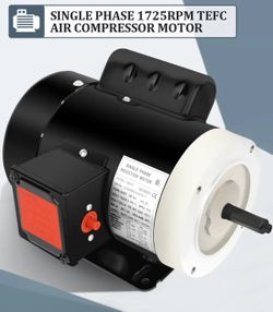 3/4 HP General Purpose Electric Motor Single Phase 56C Frame 1725 RPM 60 HZ TEFC