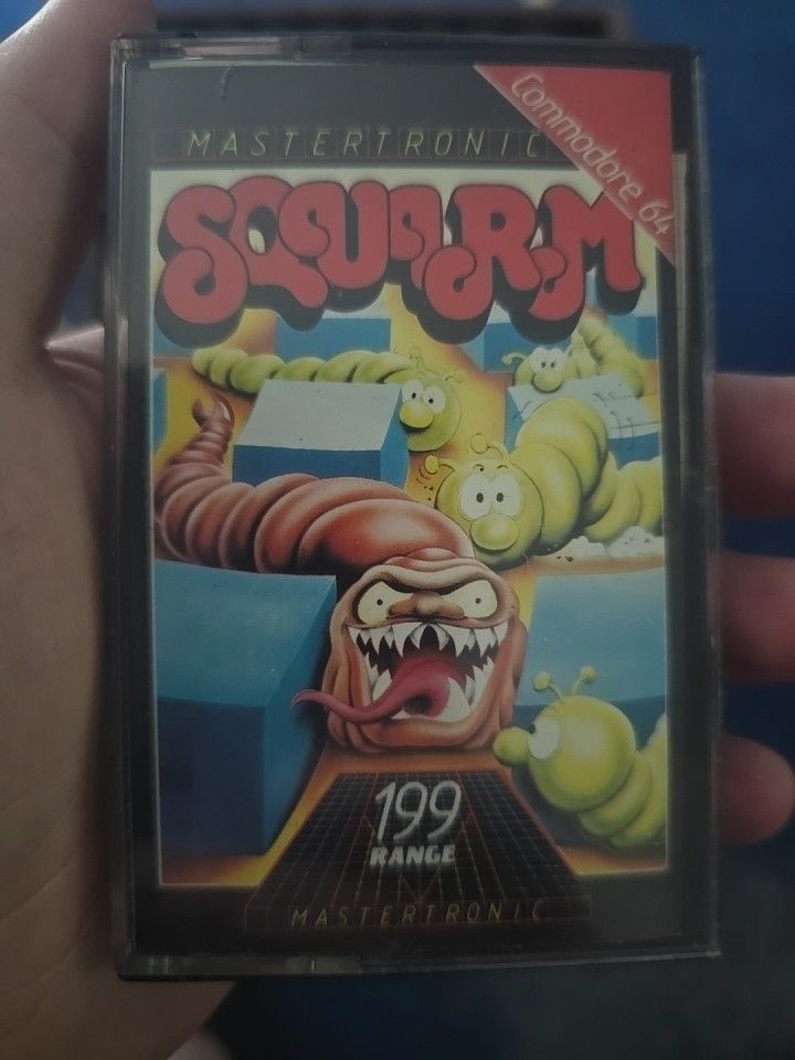 Vintage Squirm Comander64 Game