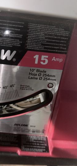 Skilsaw 15-amp Model 3410 Table Saw