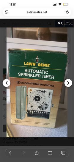 Lawn Genie Automatic Sprinkler Timer