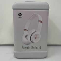 Beats - Solo 4 Wireless On-Ear Headphones  Cloud Pink