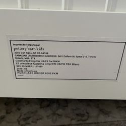 Pottery Barn Twin Bed 