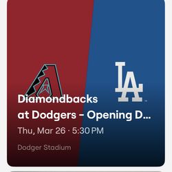 Dodgers Opening Day 2026