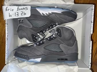 Jordan Retro 5 “Wolf Grey” Size 10, 13, 7 (GS), 4 (Toddler)