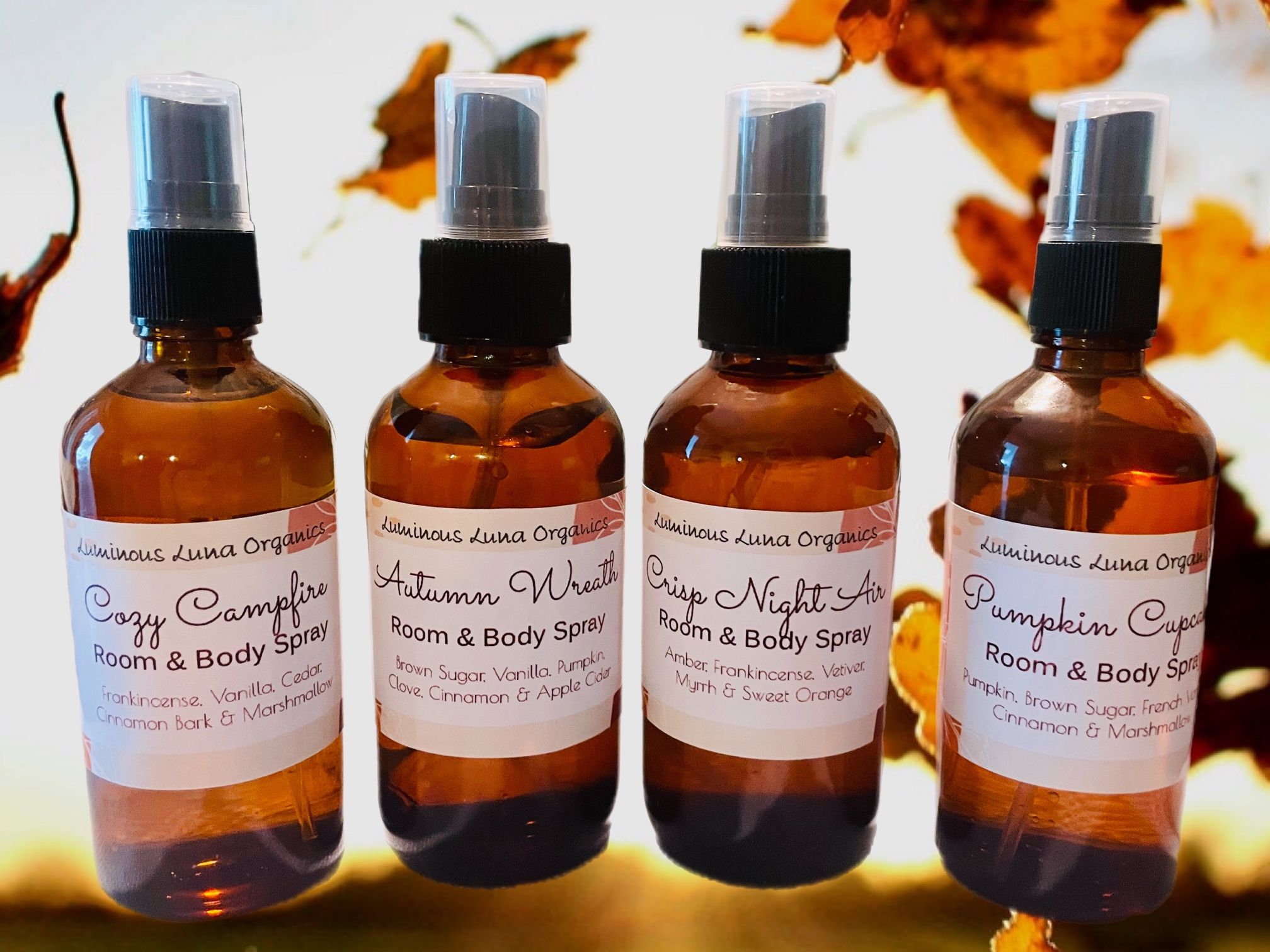 All Natural Fall Fragrance Spray, Room & Body spray