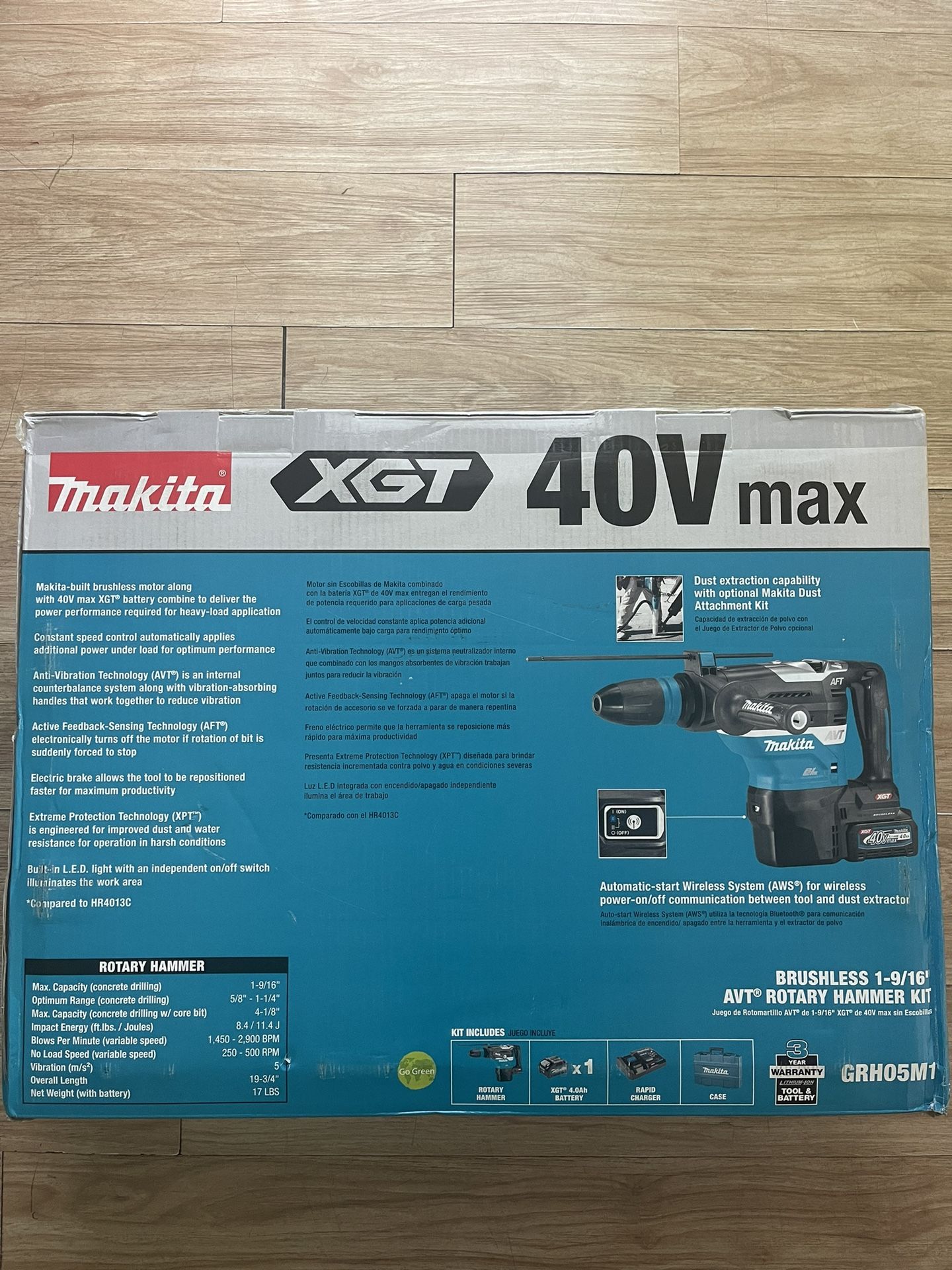 MAKITA ROTARY HAMMER KIT 