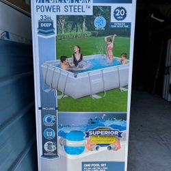 Bestway Above Ground Swimming Pool (9ft 3in x 6ft 5in)