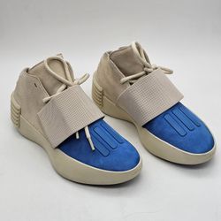 FEAR OF GOD ATHLETICS ADIDAS FOG II MID SAMPLE GREY AND BLUE A:  IE9931 US 7.5