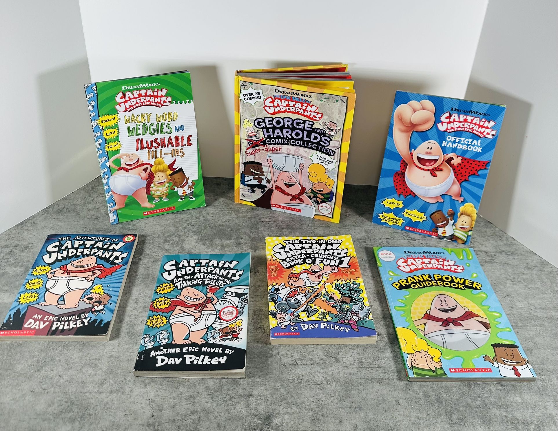 Captain Underpants Books