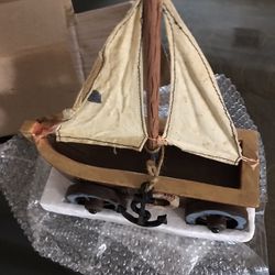 SAILBOAT PULL TOY