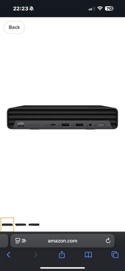 HP Business PC ProDesk 600 G6 Desktop Mini Computer