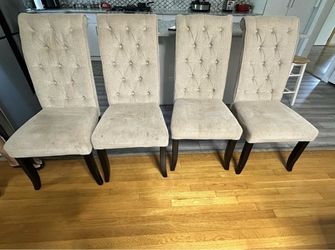 Selling a Set of 4 Used Chairs!