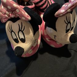 Minnie 7/8 Toddler Slippers