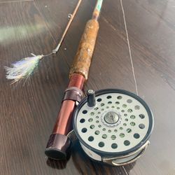 Vintage Fly Rod And Reel