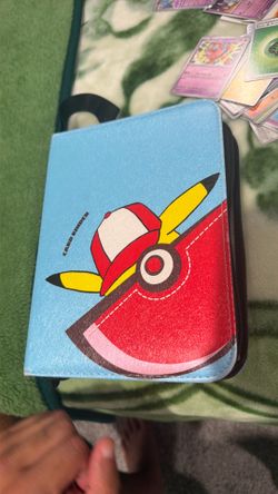 Binder Full of Pokemon Cards