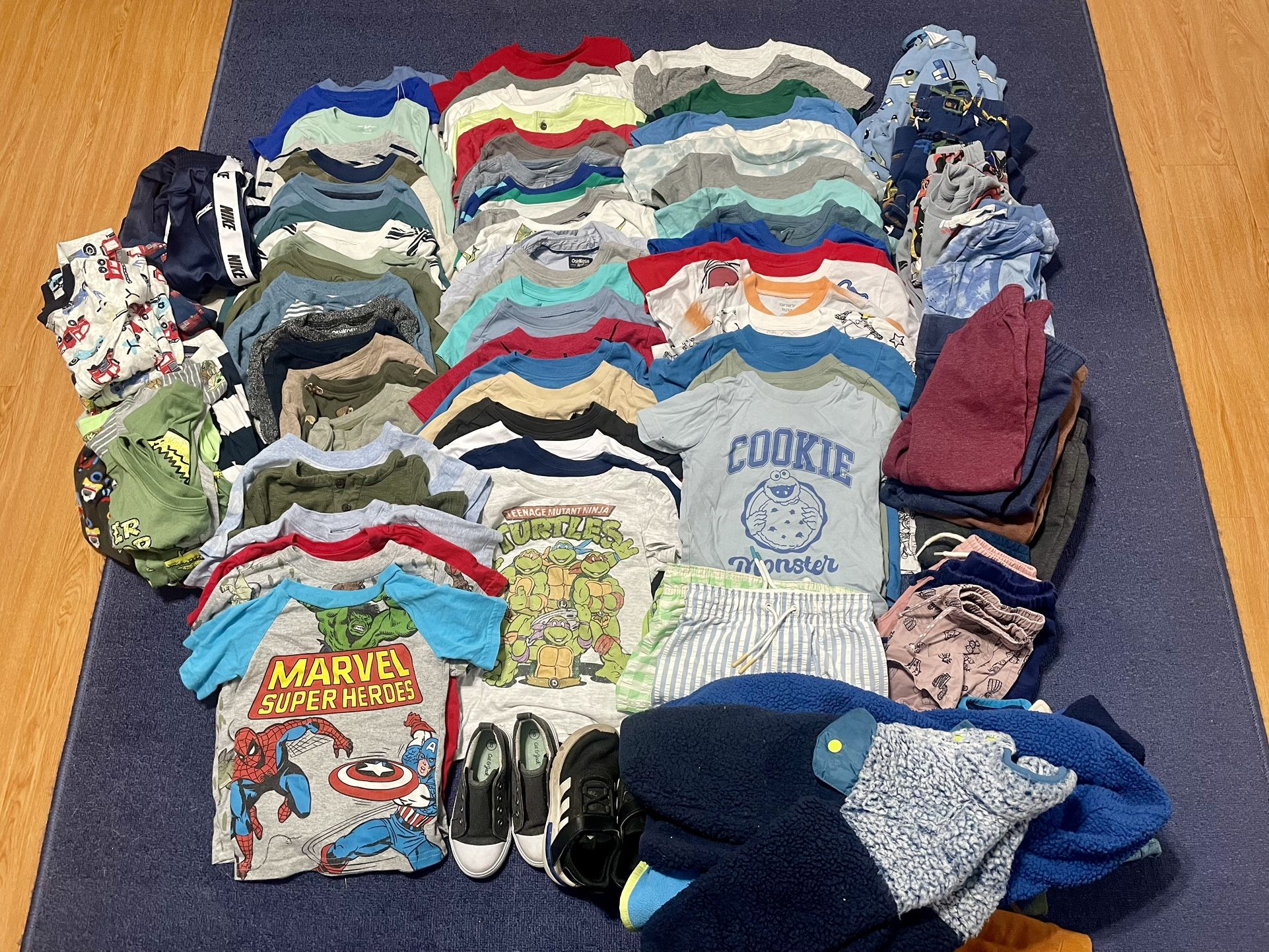 Toddler Boys Clothes Size 3T & 4T