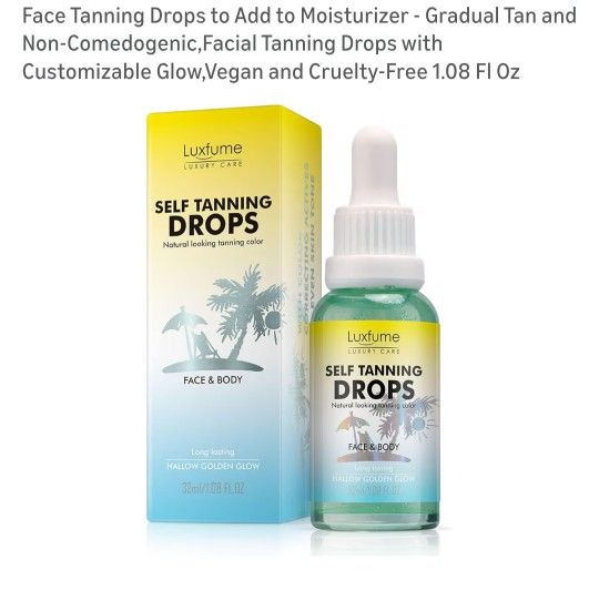 Face Tanning Drops