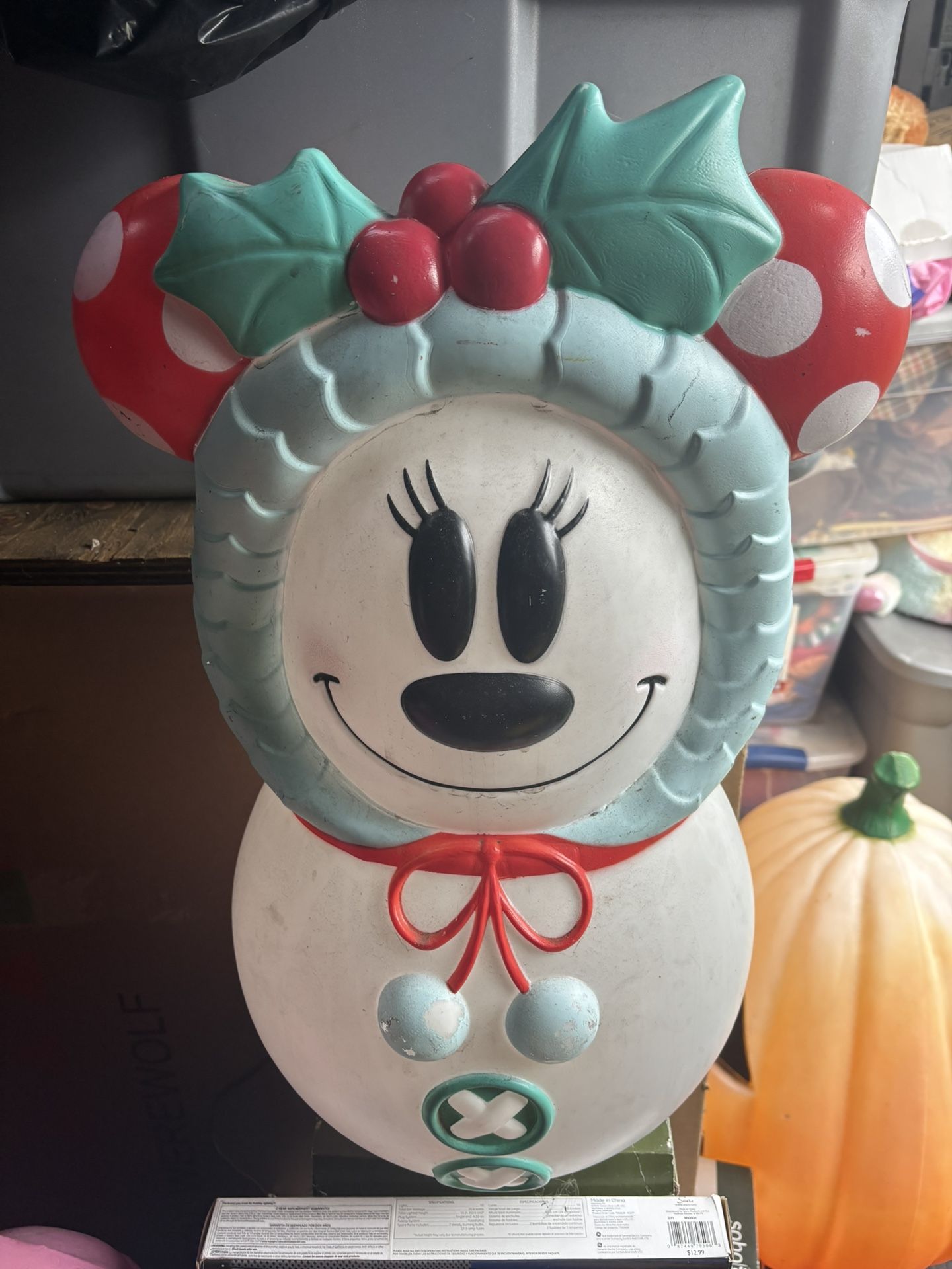 Minnie Mouse Blowmold
